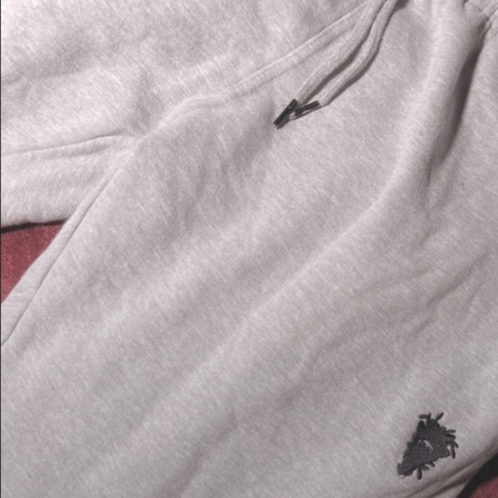 crooks and castle grey sweatpants xxl